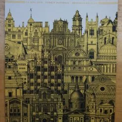 Gig Posters Dave Matthews Band - 2015 Nate Duval Poster Brussels DMB