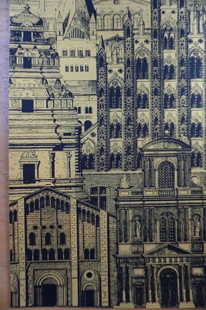 Gig Posters Dave Matthews Band - 2015 Nate Duval Poster Brussels DMB 8 Gig Posters Dave Matthews Band - 2015 Nate Duval Poster Brussels DMB