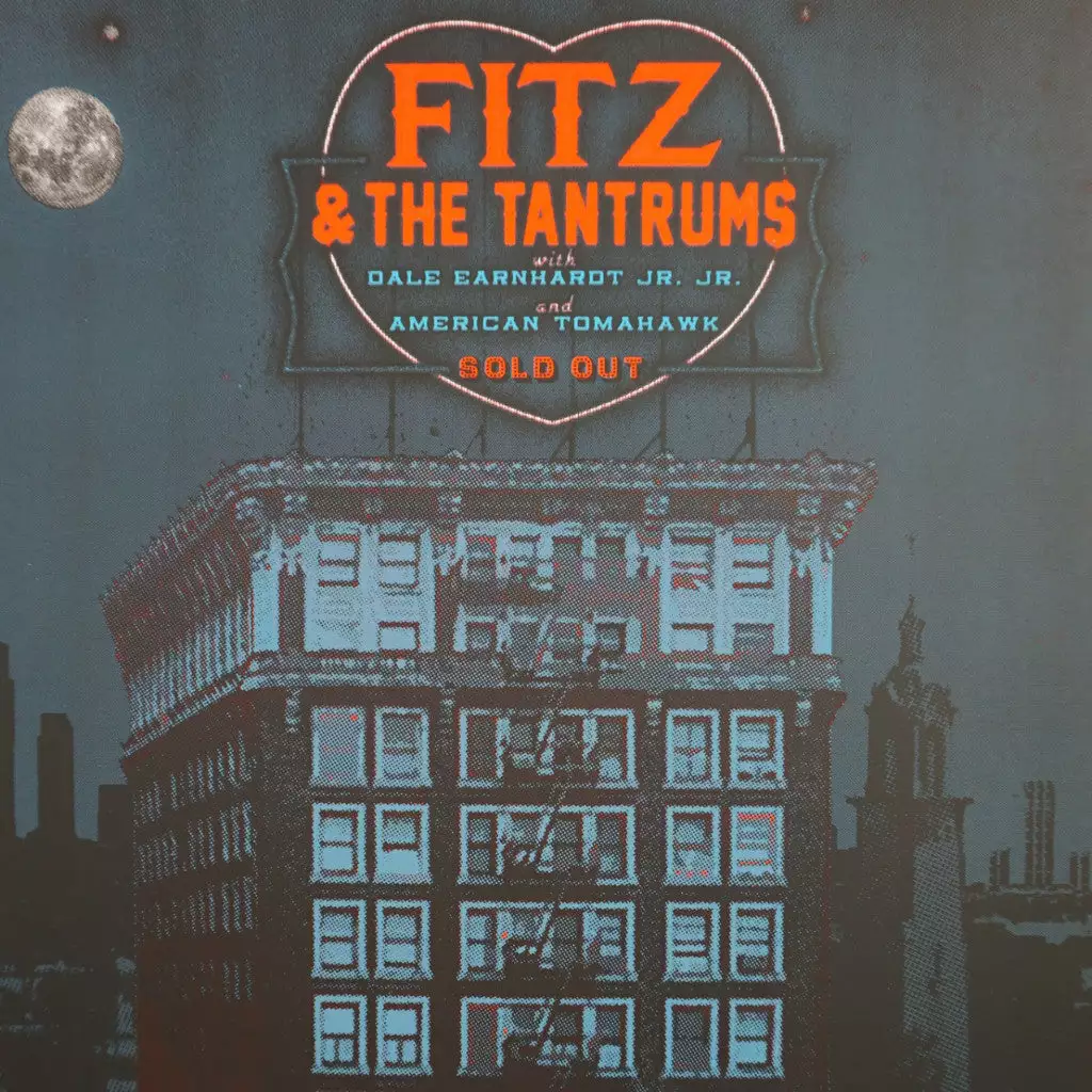 Fitz And The Tantrums - 2012 Jon Smith Poster Seattle Showbox Gig Posters 3 Fitz And The Tantrums - 2012 Jon Smith Poster Seattle Showbox Gig Posters