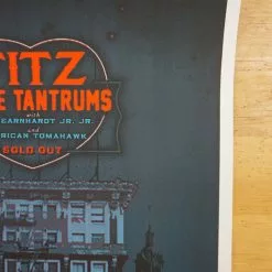 Fitz And The Tantrums - 2012 Jon Smith Poster Seattle Showbox Gig Posters 12 Fitz And The Tantrums - 2012 Jon Smith Poster Seattle Showbox Gig Posters