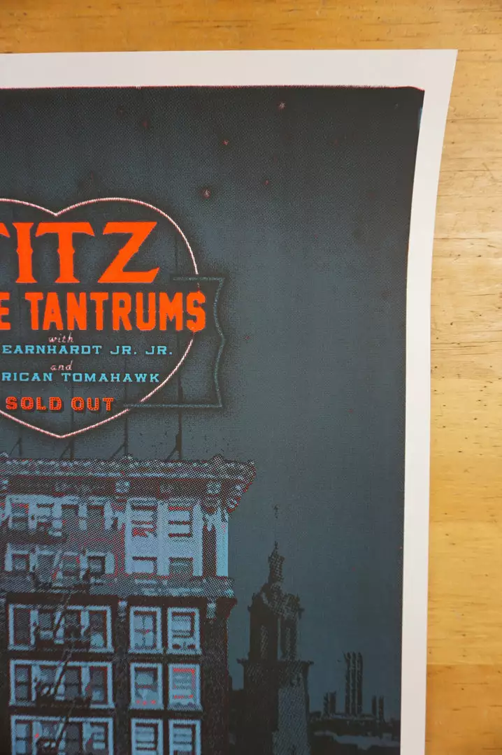 Fitz And The Tantrums - 2012 Jon Smith Poster Seattle Showbox Gig Posters 6 Fitz And The Tantrums - 2012 Jon Smith Poster Seattle Showbox Gig Posters