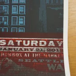 Fitz And The Tantrums - 2012 Jon Smith Poster Seattle Showbox Gig Posters 13 Fitz And The Tantrums - 2012 Jon Smith Poster Seattle Showbox Gig Posters