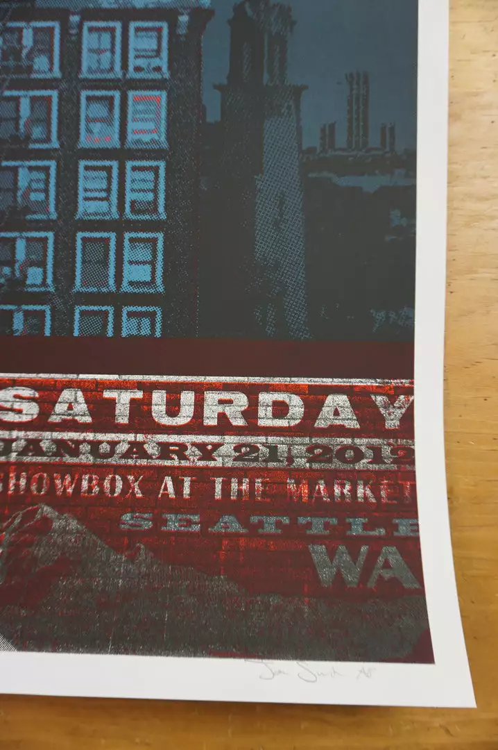 Fitz And The Tantrums - 2012 Jon Smith Poster Seattle Showbox Gig Posters 7 Fitz And The Tantrums - 2012 Jon Smith Poster Seattle Showbox Gig Posters