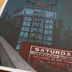 Fitz And The Tantrums - 2012 Jon Smith Poster Seattle Showbox Gig Posters 15 Fitz And The Tantrums - 2012 Jon Smith Poster Seattle Showbox Gig Posters