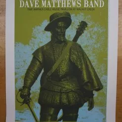 Dave Matthews Band - 2008 Methane Poster Raleigh Walnut Creek AP Gig Posters