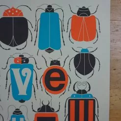 Dave Matthews Band - 2013 Methane Poster Saratoga Springs Bugs Gig Posters