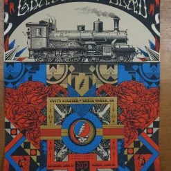 Grateful Dead - 2015 Status Serigraph Poster Fare Thee Well Santa Clara