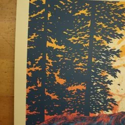 Ray LaMontagne - 2016 John Vogl Poster The Bungaloo Raleigh Red Hat Gig Posters