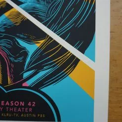 Robert Plant - 2016 John Vogl Poster Dallas, TX Moody Theater
