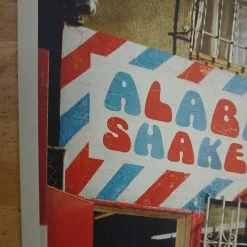 Alabama Shakes - 2013 Kii Arens Poster Cary, NC Booth Amph. Gig Posters