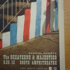 Alabama Shakes - 2013 Kii Arens Poster Cary, NC Booth Amph. Gig Posters