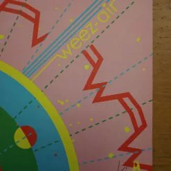 Weezer - 2016 Kii Arens Poster The Troubadour Los Angeles, CA