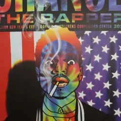 Chance The Rapper - 2015 Kii Arens Poster Rosemont, IL S/N Gig Posters