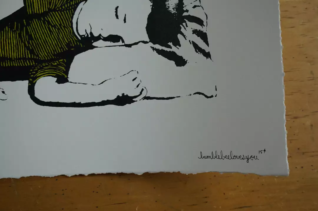 Art Prints Passed Out - 2015 Bumblebee Loves You Poster 1st Ed Bumble Bee 7 Art Prints Passed Out - 2015 Bumblebee Loves You Poster 1st Ed Bumble Bee