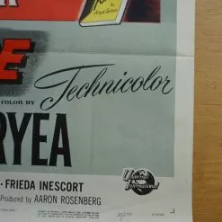 Sold Out Posters Fox Fire - 1955 Original One Sheet Poster Movie Jane Russell