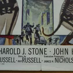 Sold Out Posters The Man With The X Ray Eyes - 1963 Original One Sheet Movie Poster Cinema Movie/TV Posters