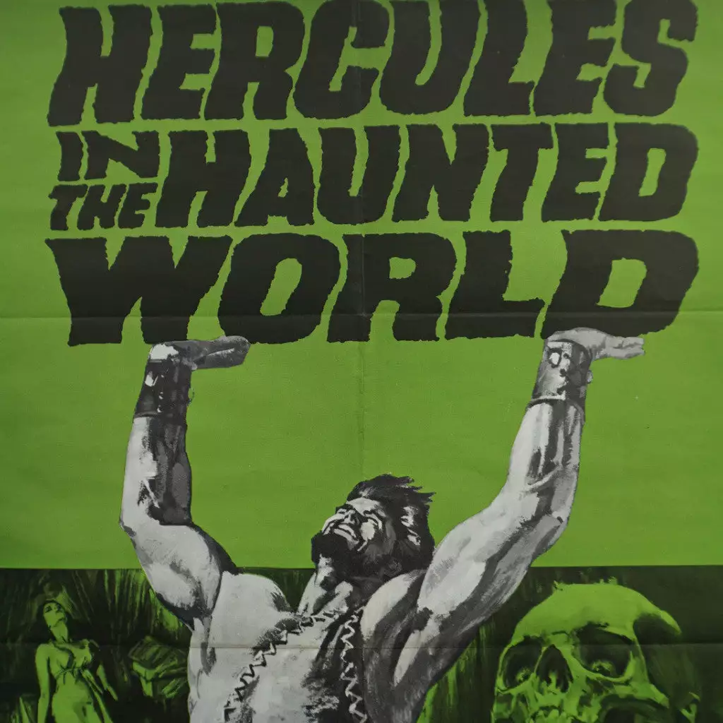 Sold Out Posters Movie/TV Posters Hercules In The Haunted World - 1962 Original One Sheet Poster Cinema 3 Sold Out Posters Movie/TV Posters Hercules In The Haunted World - 1962 Original One Sheet Poster Cinema