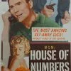 Sold Out Posters House Of Numbers - 1957 Original Insert Movie Poster Cinema
