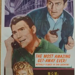 Sold Out Posters House Of Numbers - 1957 Original Insert Movie Poster Cinema