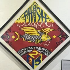 Phish - 2003 Jim Pollock Poster Hampton Virginia Framed SET