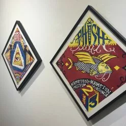 Phish - 2003 Jim Pollock Poster Hampton Virginia Framed SET