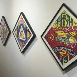 Phish - 2003 Jim Pollock Poster Hampton Virginia Framed SET