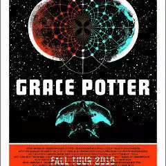 Grace Potter - 2015 Aesthetic Apparatus Poster Fall Tour