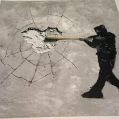 The Beating Heart 2014 Hijack Poster Street Art Print Graffiti MBW Mr. Brainwash Mr Brainwash