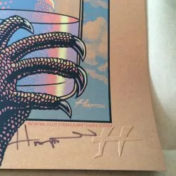 Queens Of The Stone Age Justin Hampton Poster Print QOTSA Portland, COPPER Ed 12 Queens Of The Stone Age Justin Hampton Poster Print QOTSA Portland, COPPER Ed