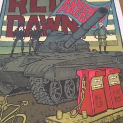 Red Dawn - 2014 Jay Ryan Movie Cinema Poster Print MONDO Hand SIGNED #"d
