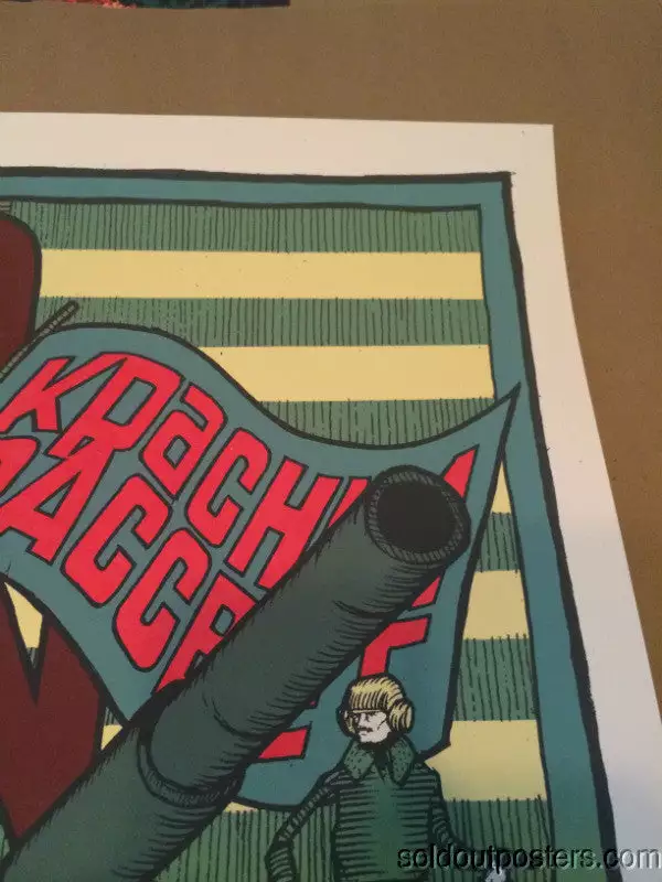 Red Dawn - 2014 Jay Ryan Movie Cinema Poster Print MONDO Hand SIGNED #"d 6 Red Dawn - 2014 Jay Ryan Movie Cinema Poster Print MONDO Hand SIGNED #"d