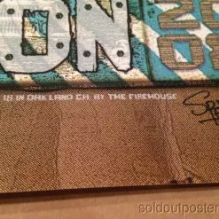 Eric Clapton - 2008 Ron Donovan Firehouse Poster US/Europe Tour North America Gig Posters