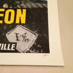 Kings Of Leon - 2014 Print Mafia Poster Gary Clark Jr Nashville, TN S/N 10 Kings Of Leon - 2014 Print Mafia Poster Gary Clark Jr Nashville, TN S/N