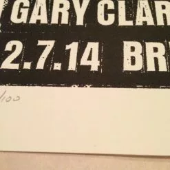 Kings Of Leon - 2014 Print Mafia Poster Gary Clark Jr Nashville, TN S/N 11 Kings Of Leon - 2014 Print Mafia Poster Gary Clark Jr Nashville, TN S/N