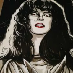 SPIDER BABY - 2013 SIGNED Gary Pullin Poster Print AP Horror Film Sci-fi MONDO