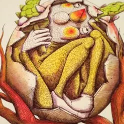 SURVIVAL 05 - 2013 Zed1 Poster Print Art Print Ed. Of 20 Hand Embellished S/N