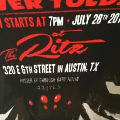 SPIDER BABY - 2013 Gary Pullin Poster Print Jack Hill Horror Film Sci-fi MONDO