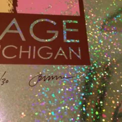 Queens Of The Stone Age - 2013 Jermaine Rogers Poster Detroit FOIL Fillmore 17 Queens Of The Stone Age - 2013 Jermaine Rogers Poster Detroit FOIL Fillmore