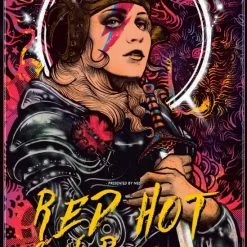 Red Hot Chili Peppers - 2017 Nikita Kaun Poster Louisville, KY Variant