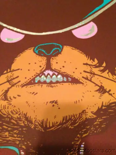 Queens Of The Stone Age - 2013 Jermaine Rogers Poster Detroit FOIL Fillmore 7 Queens Of The Stone Age - 2013 Jermaine Rogers Poster Detroit FOIL Fillmore