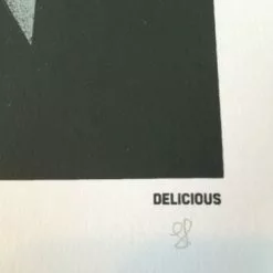 MS MR - 2013 Delicious Design Poster Print Chicago, IL Lincoln Hall 9/30/2013