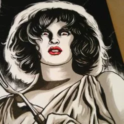 SPIDER BABY - 2013 SIGNED Gary Pullin Poster Print AP Horror Film Sci-fi MONDO