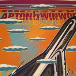 Eric Clapton - 2010 John Van Hamersveld Poster Print Limited Ed Steve Winwood