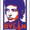 Bob Dylan - 1998 Nick Boyle Poster Paris, France Van Morrison Gig Posters