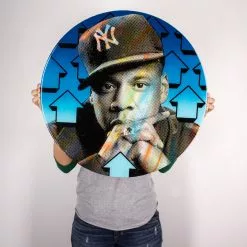 Cut The Record Jay Z - 2015 Above 1xRUN ORIGINAL 1/1 Laser Cut Wood Hova