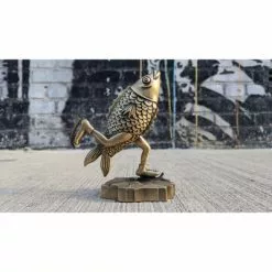 Skating Fish - 2019 Jim Pollock Phish Pewter Statue BRONZE