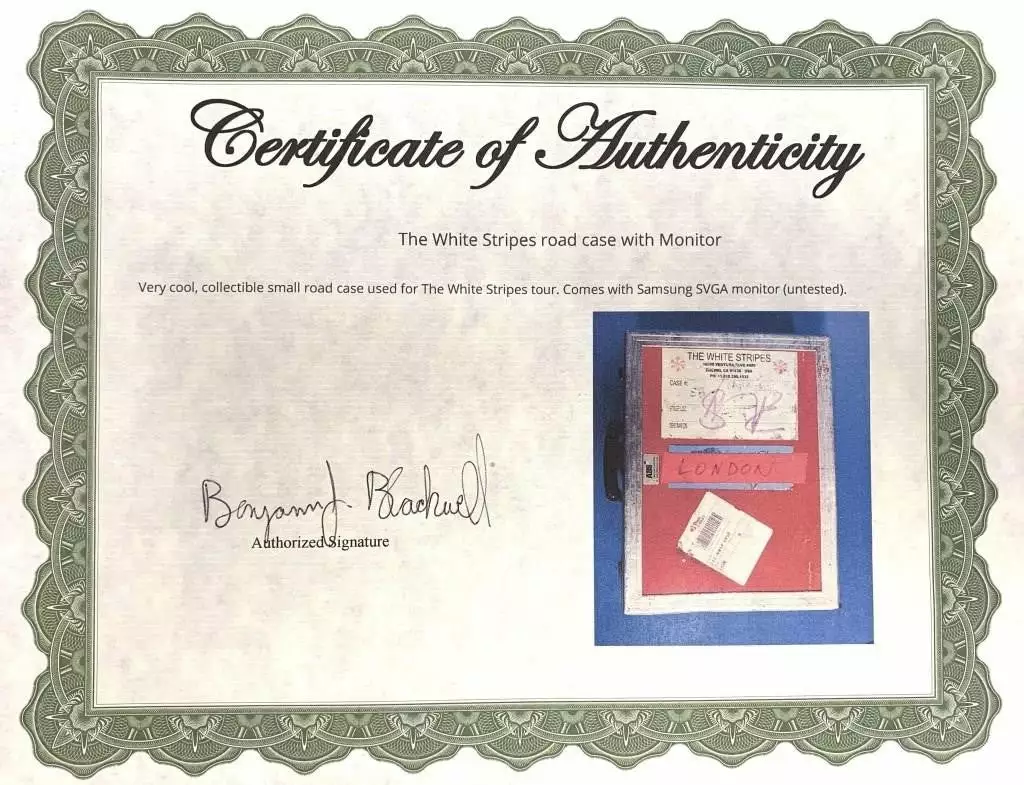 Sold Out Posters Third Man Records - The White Stripes Road Case With Monitor 11 Sold Out Posters Third Man Records - The White Stripes Road Case With Monitor