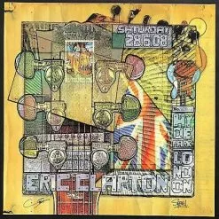 Eric Clapton - 2008 Ron Donovan/Firehouse Poster Print Hyde Park 08/28/08