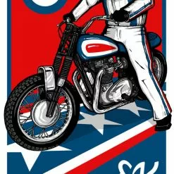 Gig Posters Eddie Vedder - 2012 Brad Klausen Las Vegas NV Poster Print Motorcycle S/N