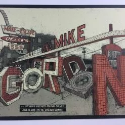 Mike Gordon - 2015 Landland Poster Chicago, IL Vic Theater